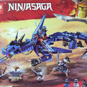 Ninjasaga 552 pcs Constructive, Educational, Creative, Action Figure Toy - For 6+ Age