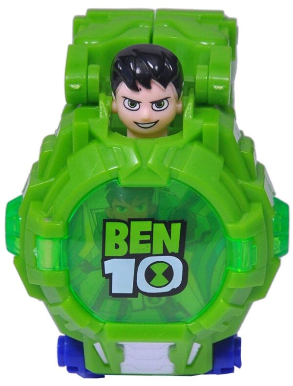 Be 10 Transformer Watch Convertible Action Figure Toy With Light, 3 years +