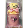 Emaacity- Cute Small Basket Teddy Bear TGB00GPM30S08