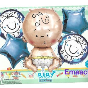 Emaacity - Baby Boy Balloons - IABB00BKE80S01