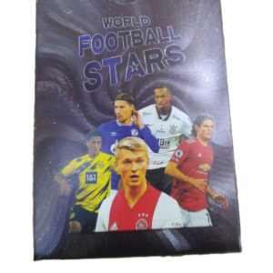 WORLD FOOTBALL STARS BLACK MATEL CARDS