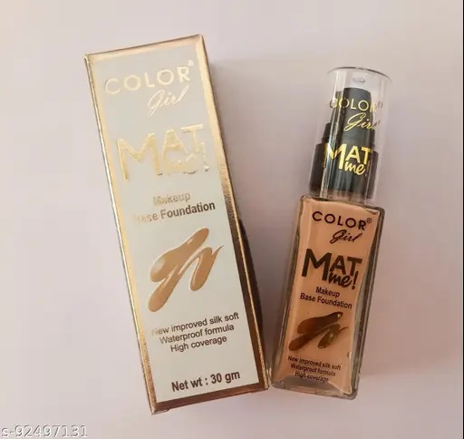 COLOR GIRL MAT MAKEUP BASE FOUNDATION