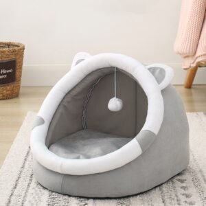 Cat House All Seasons | Cat House Dog Bed | Winter Warm Pet Bed | Cat Villa