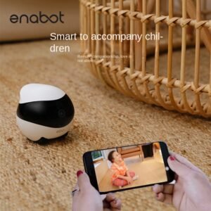 Enabot Whole House Mobile Camera Wireless Monitor | Ebo Robot Home Smart Walking Electronic Pet
